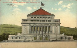 Soldiers' and Sailors' Memorial Hall Pittsburgh, PA Postcard Postcard