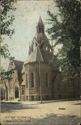 1st M.E Church Postcard