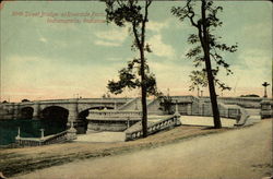 30th Street Bridge at Riverside Park Postcard