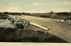 Northwestern Avenue Bridge Postcard