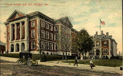 Court House and Jail Bangor, ME Postcard Postcard