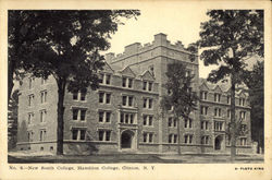 New South College, Hamilton College Postcard