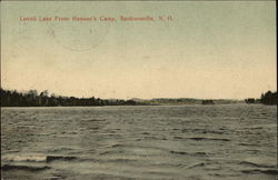 Lovell Lake From Hanson's Camp Postcard