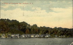 A Glimpse of Irondequoit Bay Rochester, NY Postcard Postcard