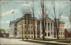 Syracuse High School Postcard