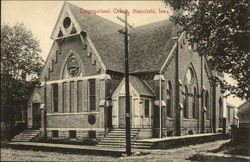 Congregational Church Maquoketa, IA Postcard Postcard