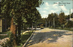 Scene, West North Street Postcard