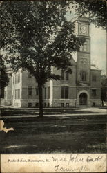 Public School Postcard