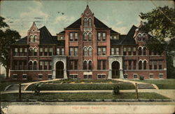 High School Canton, IL Postcard Postcard