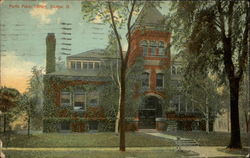 Parlin Public Library Canton, IL Postcard Postcard