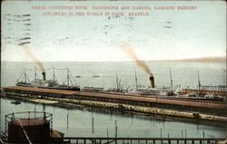 Great Northern Dock Postcard