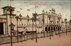 White City Amusement Park Postcard