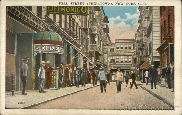 Pell Street, Chinatown New York