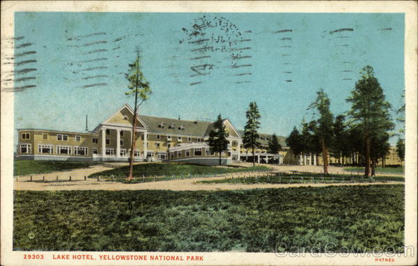 Lake Hotel Yellowstone National Park Wyoming