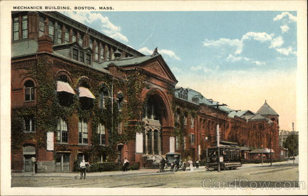 Mechanics Building Boston Massachusetts