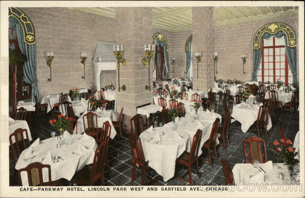 Cafe-Parkway Hotel Chicago Illinois
