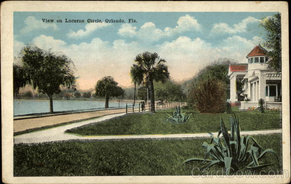 View on Lucerne Circle Orlando Florida