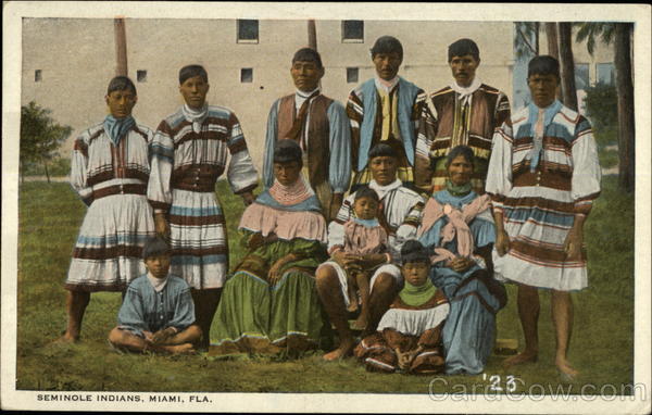 Seminole Indians Miami Florida