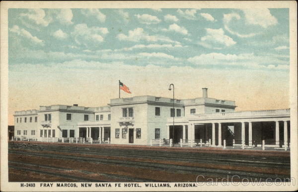 Fray Marocs, New Santa Fe Hotel, Williams, Arizona