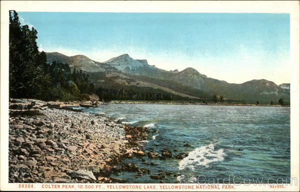Colter Peak, 10,500, Yellowstone Lake Yellowstone National Park Wyoming