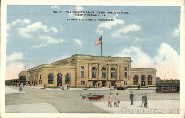 Trans-Mississippi Terminal Station New Orleans Louisiana