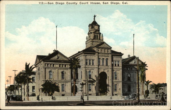 San Diego County Court House California