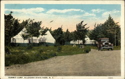 Summit Camp, Allegany State Park Postcard