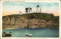 The Nubble Light Postcard