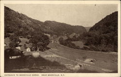 Entrance to Boonville Gorge Postcard