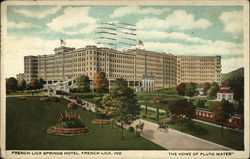 French Lick Springs Hotel Indiana Postcard Postcard