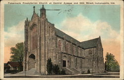 Tabernacle Presbyterian Church at Central Avenue and 34th Street Postcard