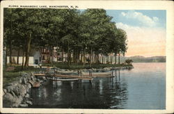 Along Massabesic Lake Postcard
