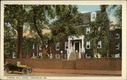 Carvel Hall Hotel Postcard
