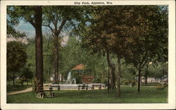 City Park Appleton, WI Postcard Postcard