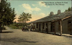Old Pigeon Ranch, on Santa Fe Trail Postcard