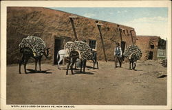 Wood Peddlars of New Mexico and Arizona Santa Fe, NM Postcard Postcard