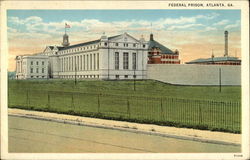 Federal Prison Atlanta, GA Postcard Postcard