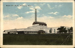 Morton Salt Works Hutchinson, KS Postcard Postcard