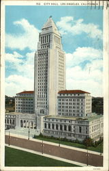 City Hall Los Angeles, CA Postcard Postcard