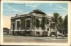 Carnegie Library Enid, OK Postcard Postcard