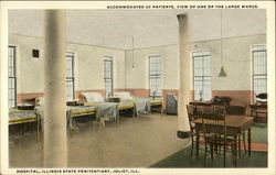 Hospital, Illinois State Penitentiary Postcard