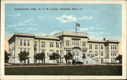 Administration Bldg., O. C. W. College Postcard