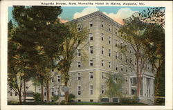 Augusta House: Most Homelike Hotel in Maine Postcard