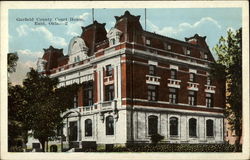 Garfield County Court House Enid, OK Postcard Postcard