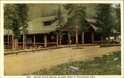 The Sylvan Lunch Station on Cody Road Postcard