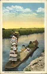 Moving Day in the Everglades Postcard