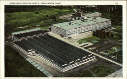 Goodyear-Zepplin Corp's fabrication plant Postcard