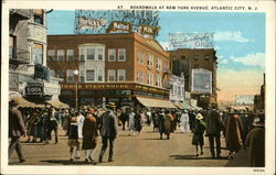 Boardwalk at New York Avenue Postcard