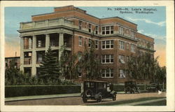 St. Luke's Hospital Spokane, WA Postcard Postcard