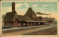 Union Station Keokuk, IA Postcard Postcard